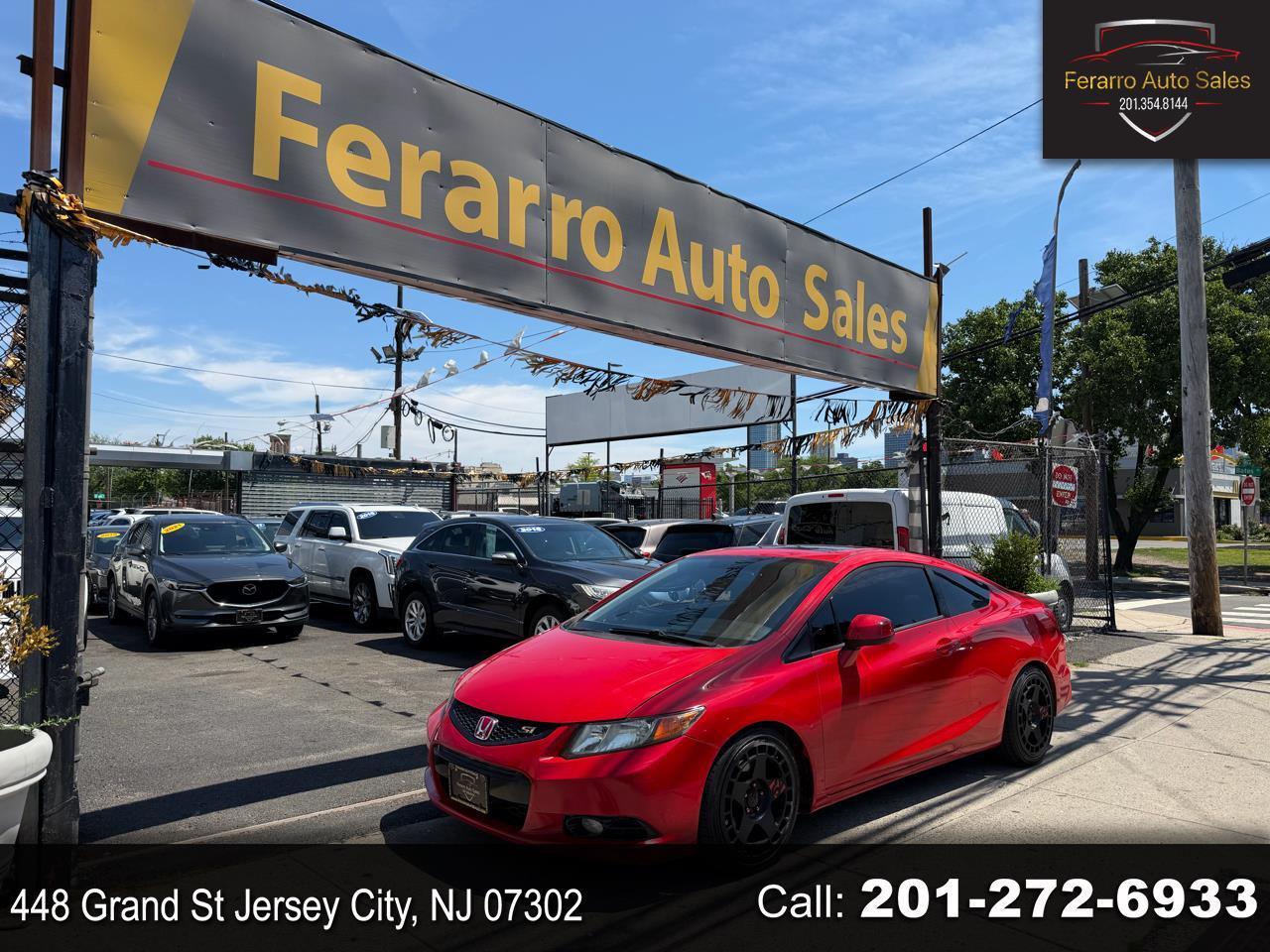 Honda Civic 2dr Cpe Si Manual 2012