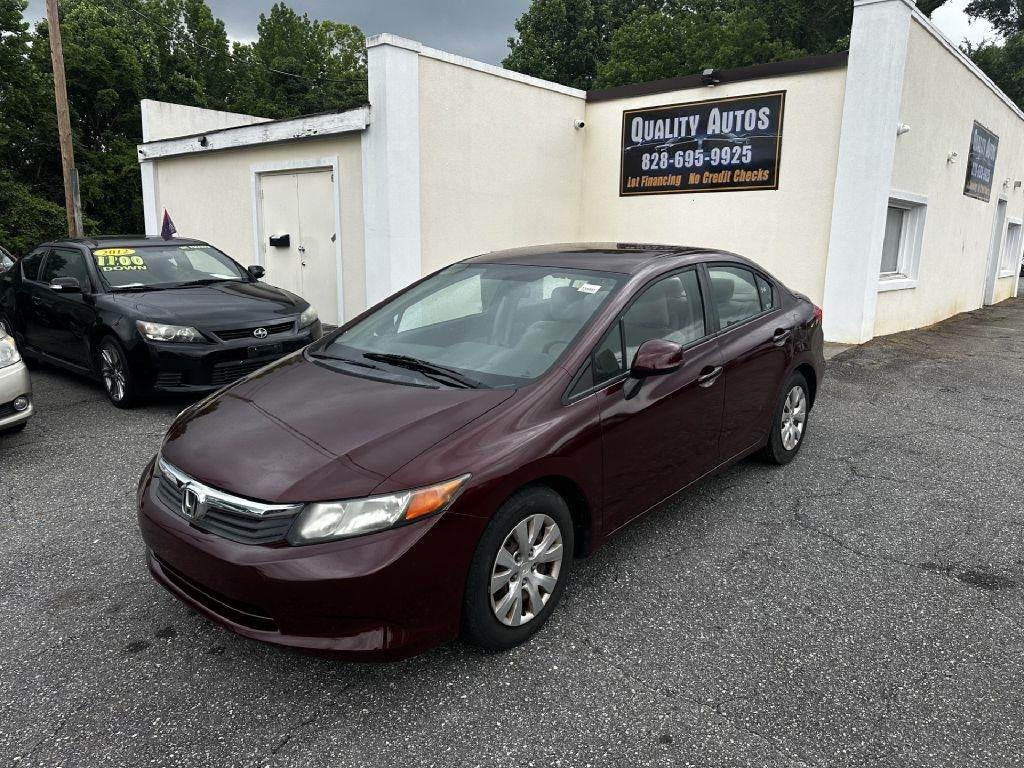 Honda Civic LX Sedan 5-Speed AT 2012