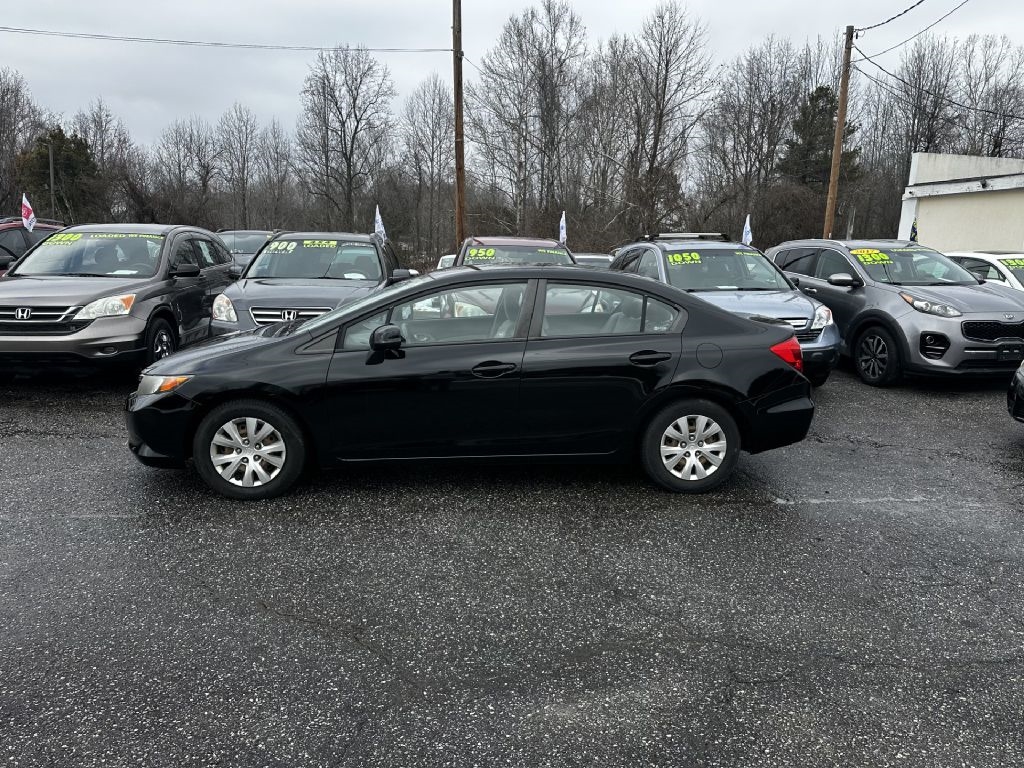 2012 Honda Civic LX Sedan 5-Speed AT