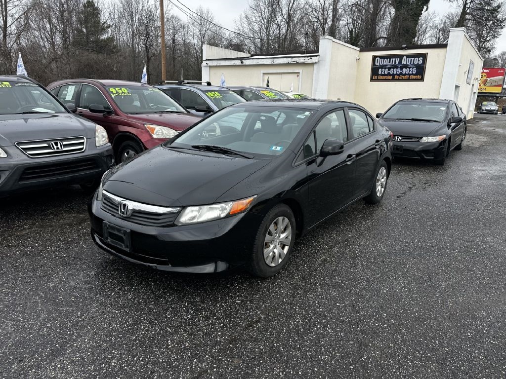 Honda Civic LX Sedan 5-Speed AT 2012