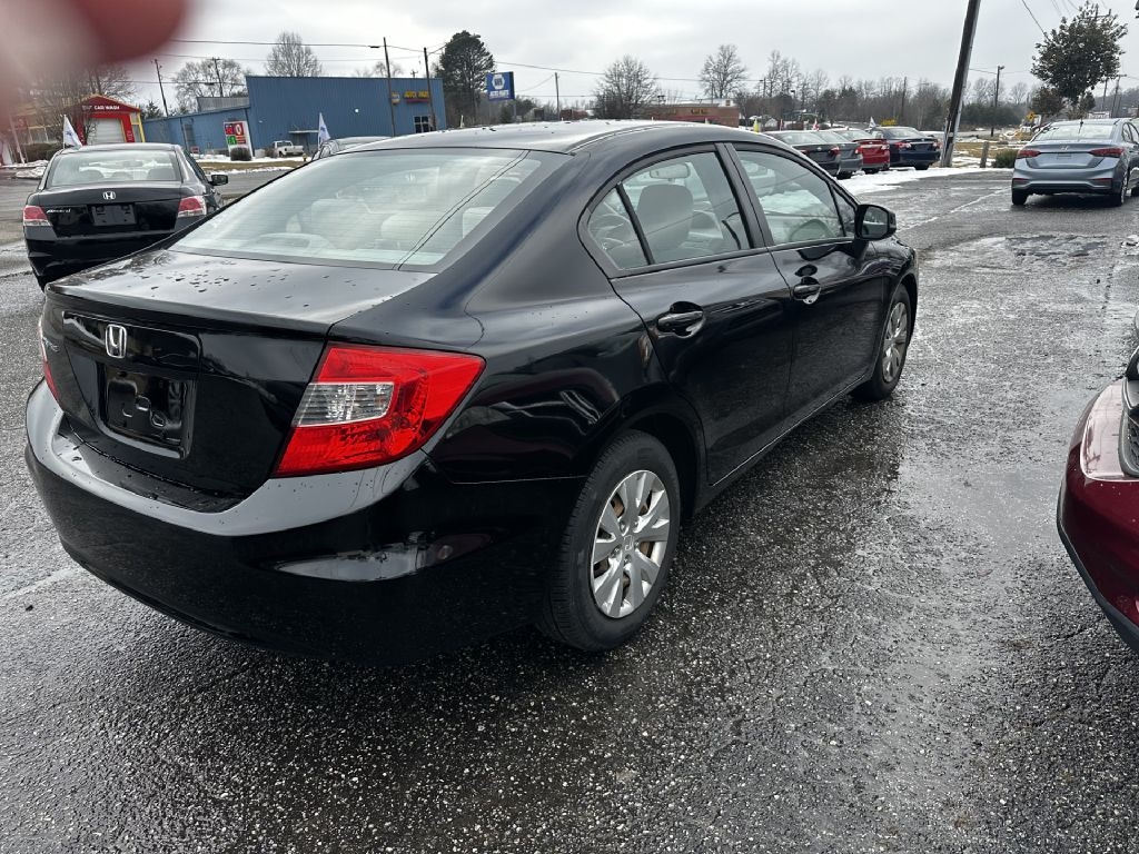 Honda Civic LX Sedan 5-Speed AT 2012