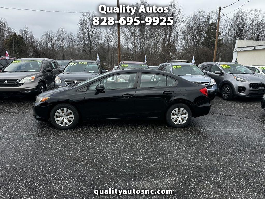 2012 Honda Civic LX Sedan 5-Speed AT