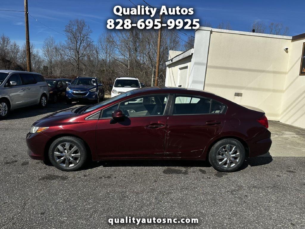 2012 Honda Civic LX Sedan 5-Speed AT