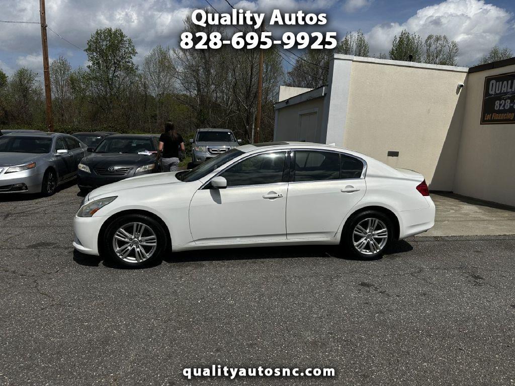 2012 Infiniti G Sedan 37x AWD