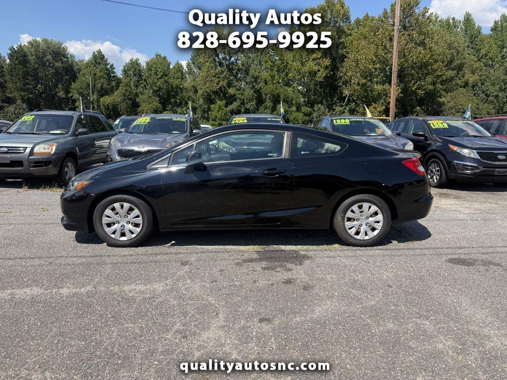 2012 Honda Civic LX Coupe 5-Speed AT