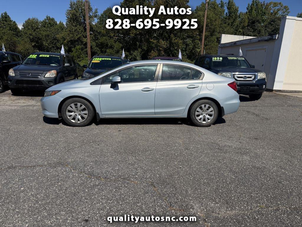 Honda Civic LX Sedan 5-Speed AT 2012