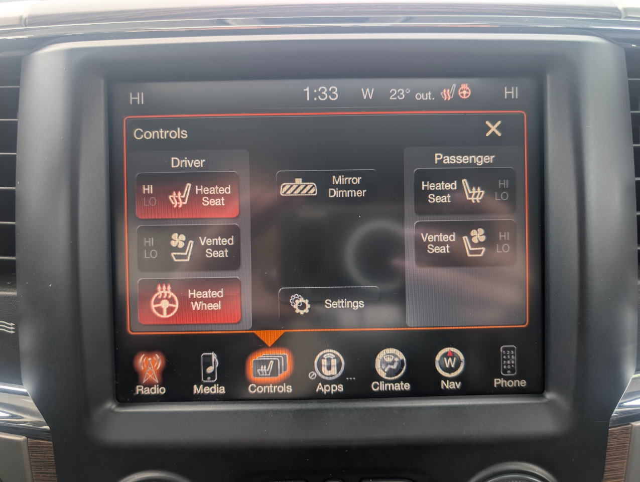 RAM 2500 Laramie 2015