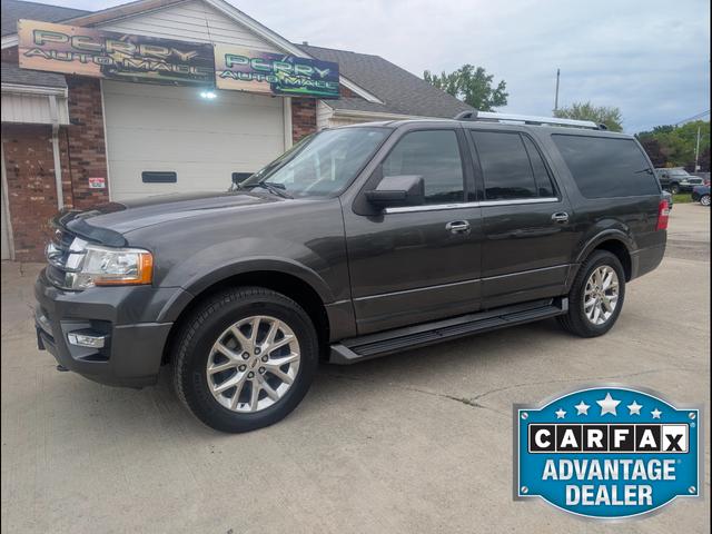Gray 2016 Ford Expedition Limited Max SUV / Crossover Automatic