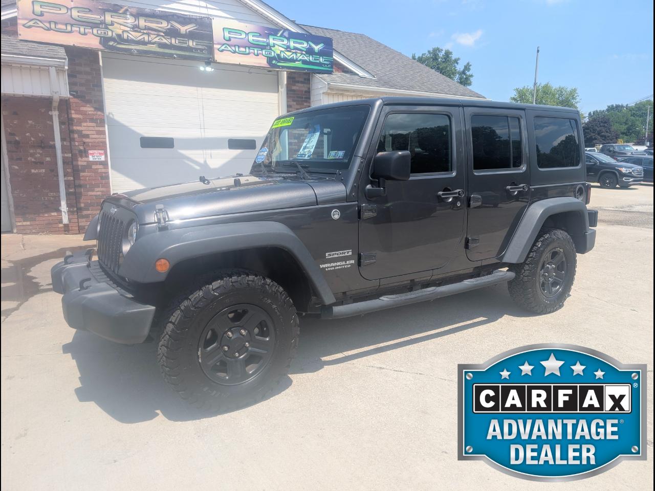 Jeep Wrangler Sport Unlimited 4x4 2017