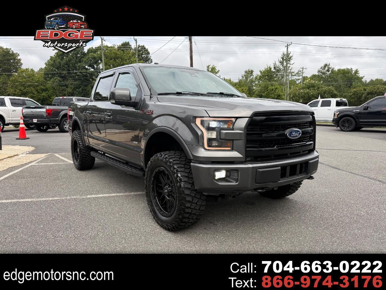 Ford F-150 Lariat SuperCrew Short Bed 4WD 2017