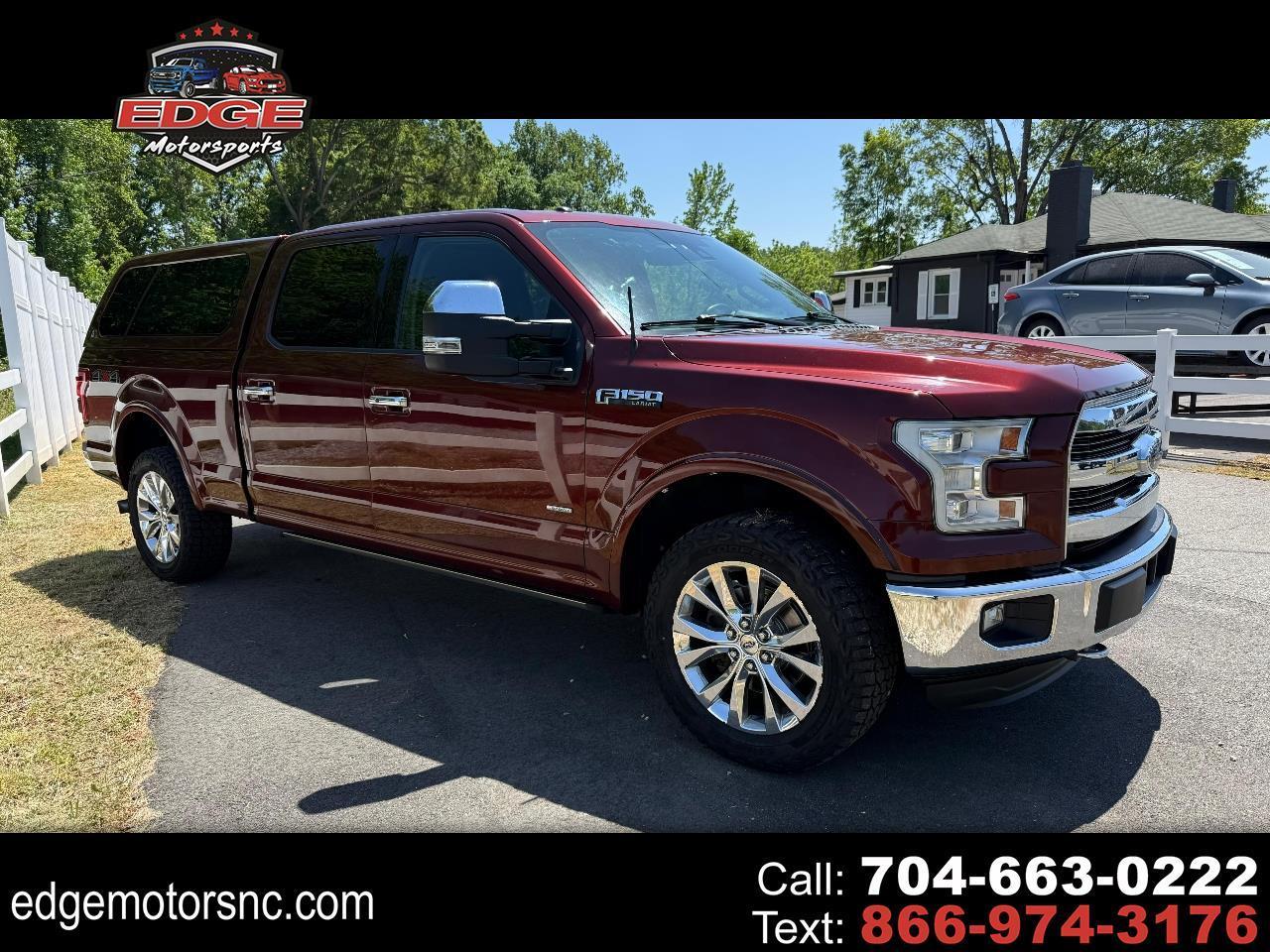 Ford F-150 Lariat SuperCrew 6.5-ft. Bed 4WD 2015