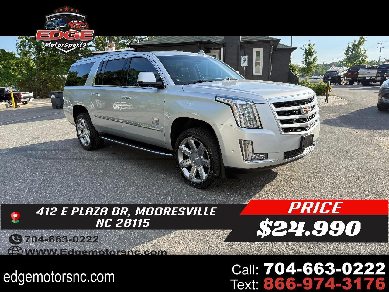 Cadillac Escalade ESV Luxury 4WD 2017