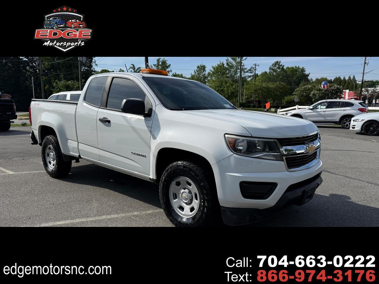 2019 Chevrolet Colorado Work Truck Ext. Cab 4WD