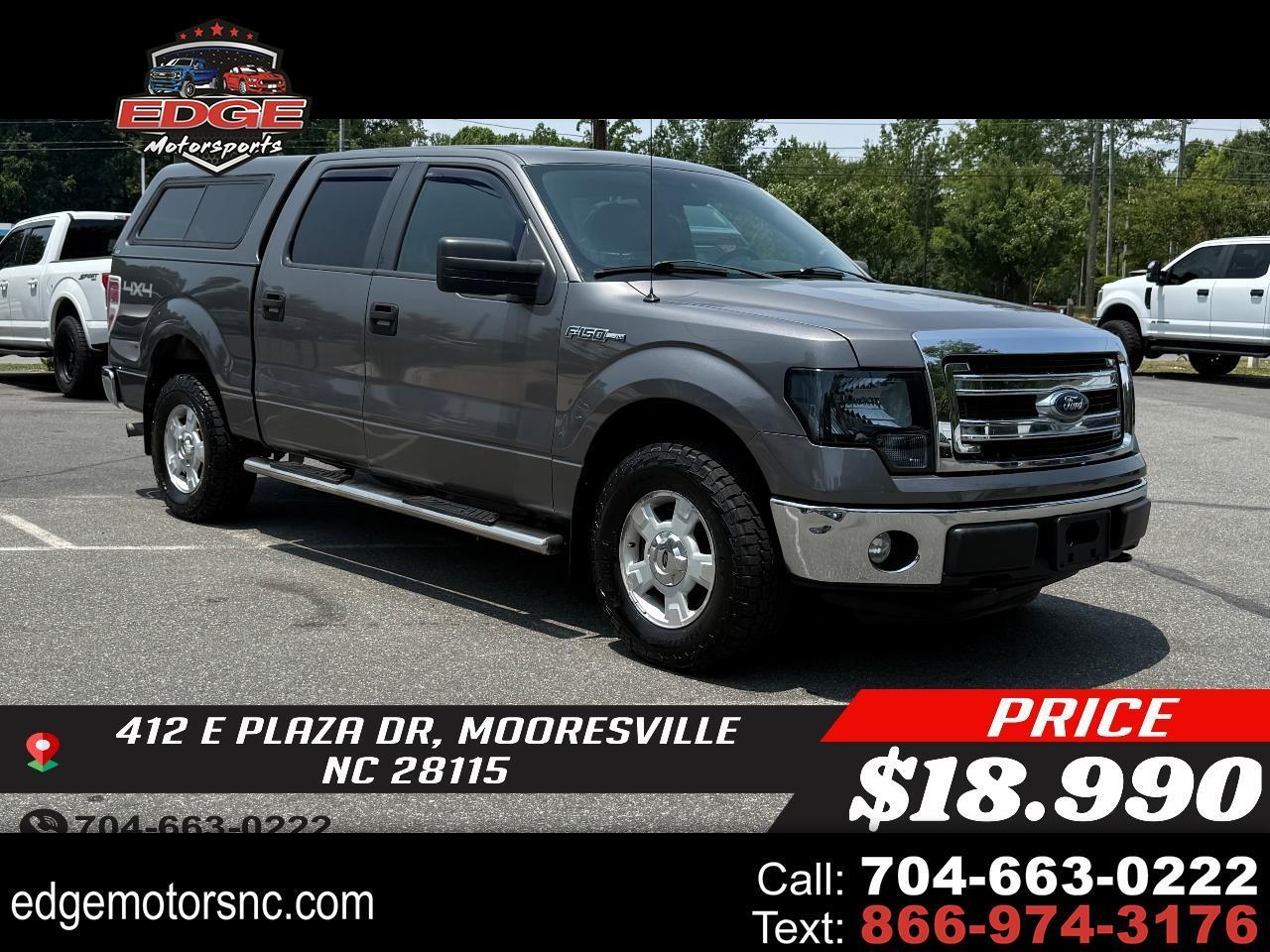 2014 Ford F-150 4WD SuperCrew 145" XLT