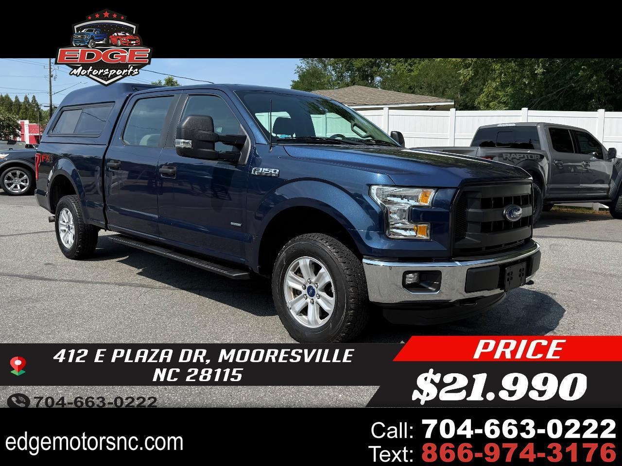 2016 Ford F-150 XL SuperCrew 6.5-ft. Bed 4WD