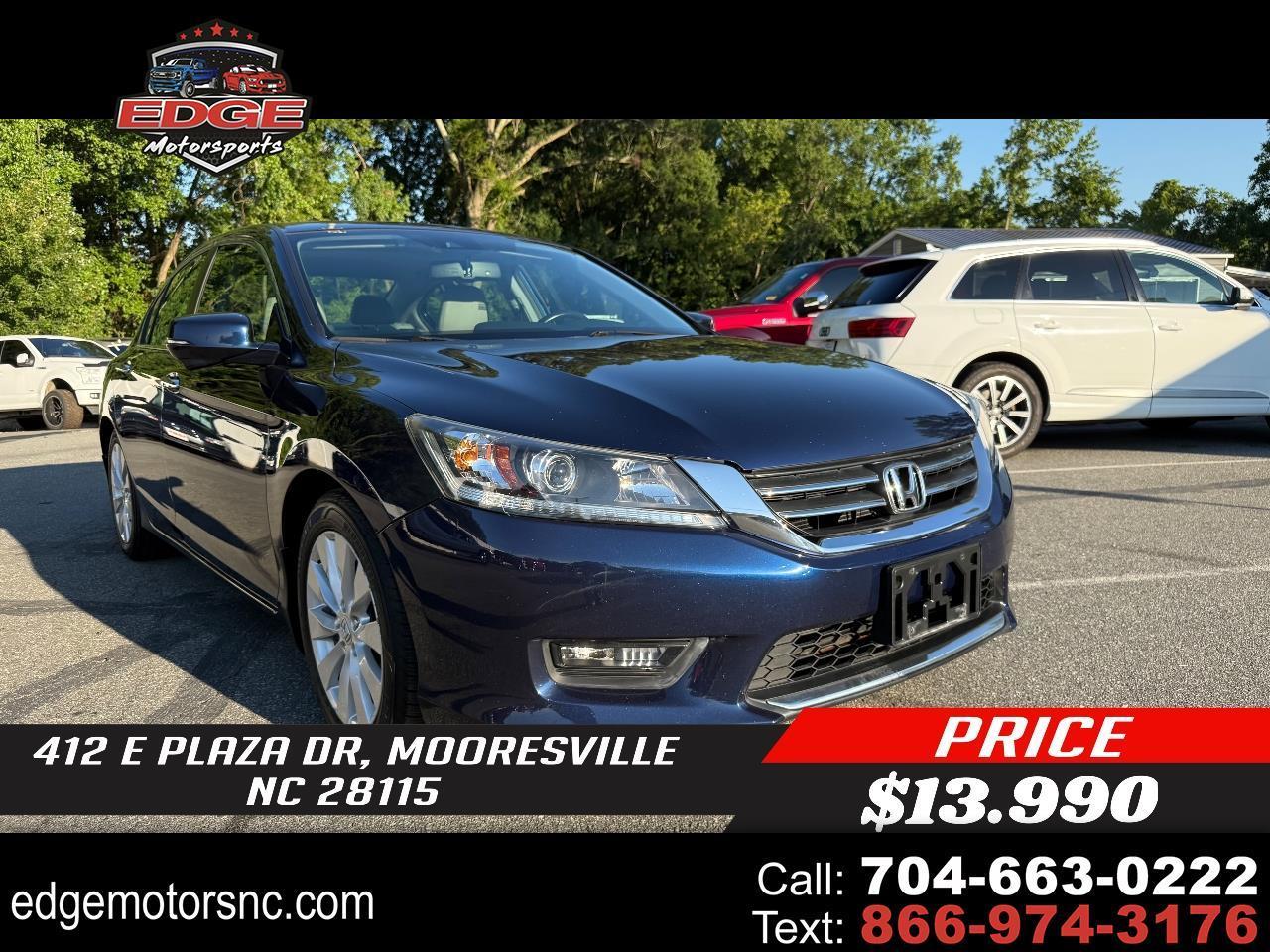 Honda Accord EX-L Sedan CVT 2014
