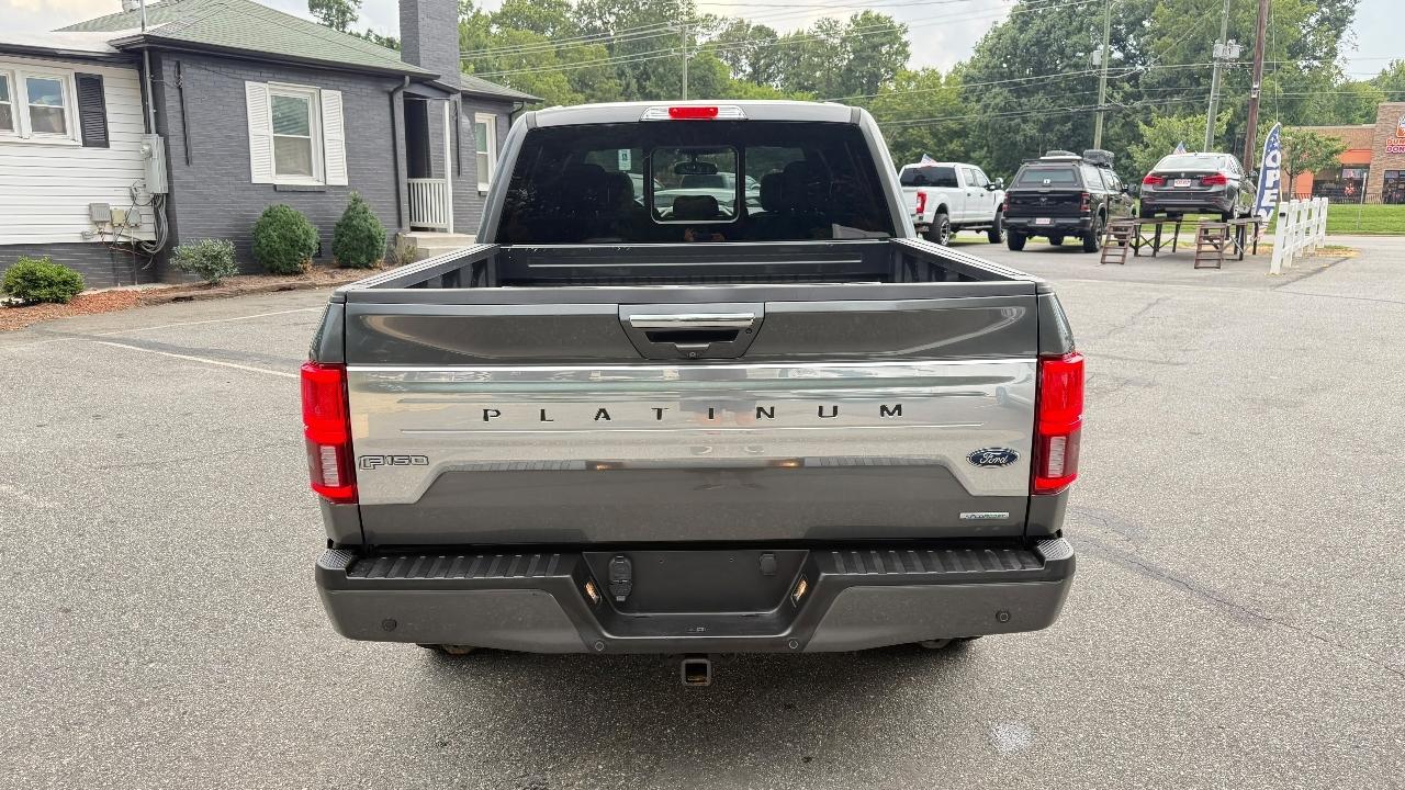 Ford F-150 Platinum SuperCrew 5.5-ft. Bed 4WD 2018