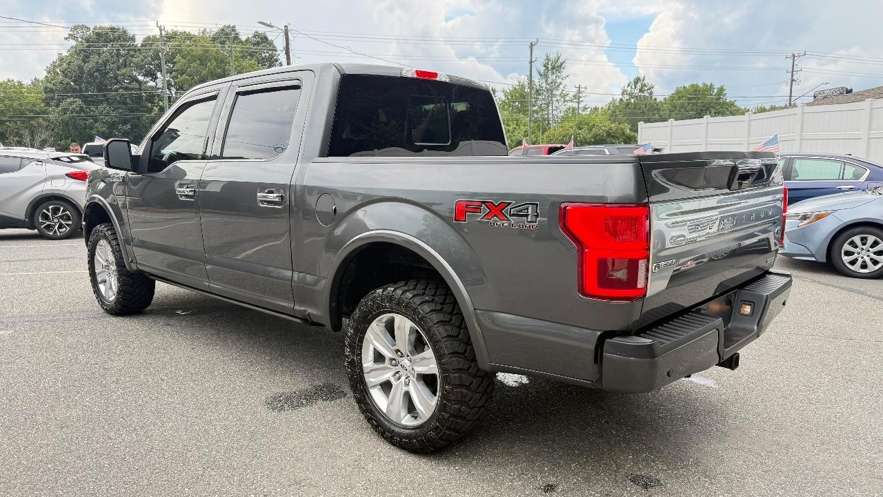 Ford F-150 Platinum SuperCrew 5.5-ft. Bed 4WD 2018