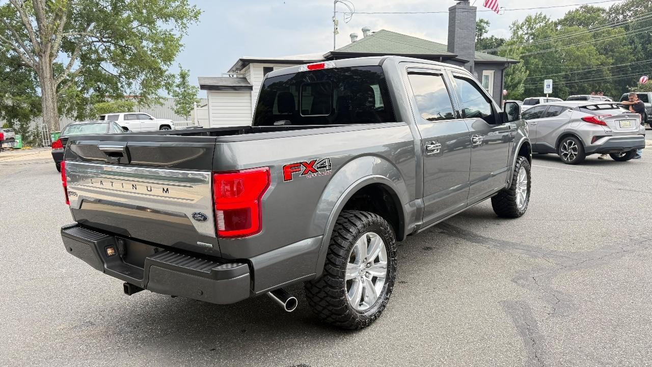 Ford F-150 Platinum SuperCrew 5.5-ft. Bed 4WD 2018