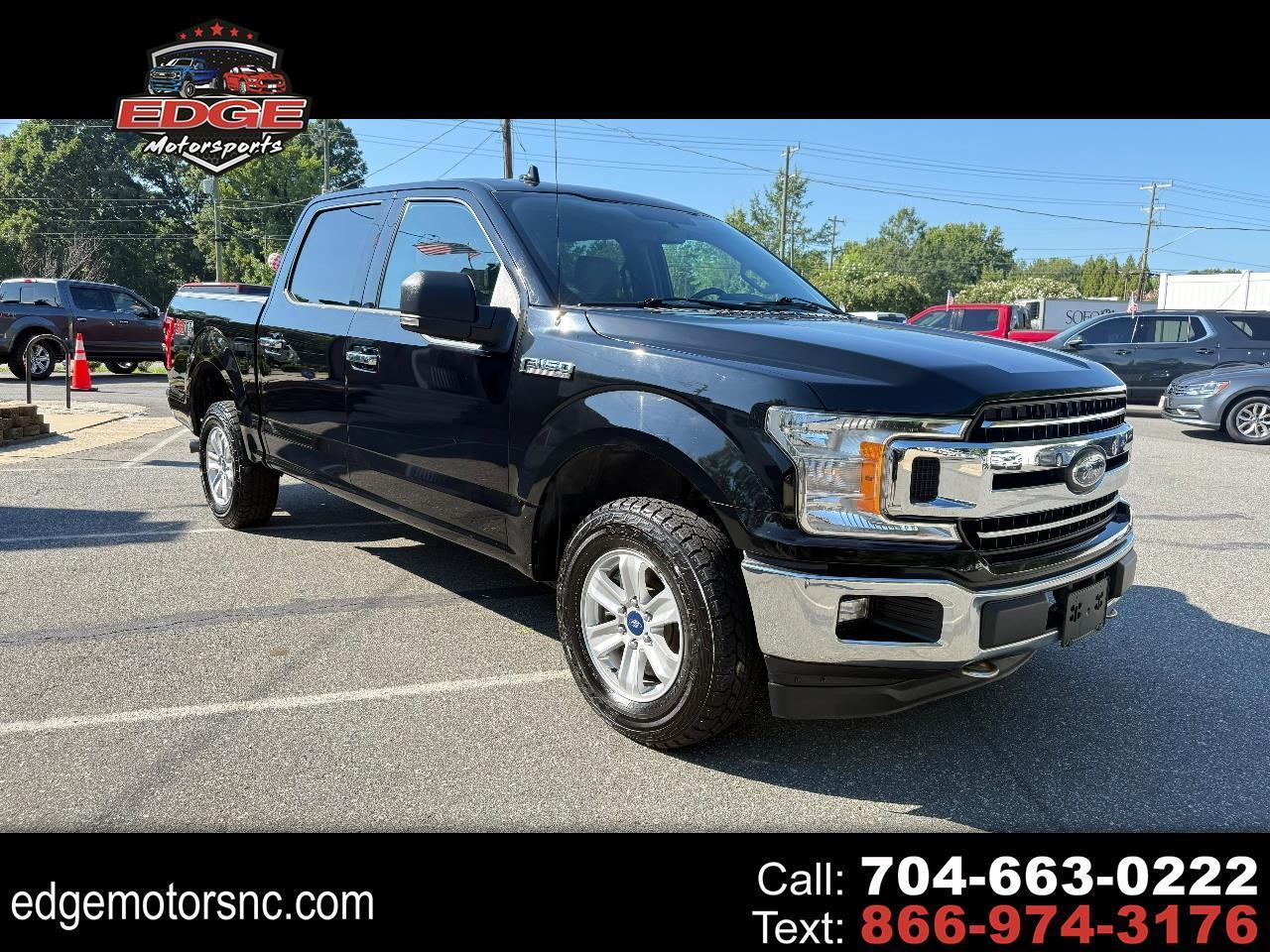 2018 Ford F-150 XLT SuperCrew 5.5-ft. Bed 4WD
