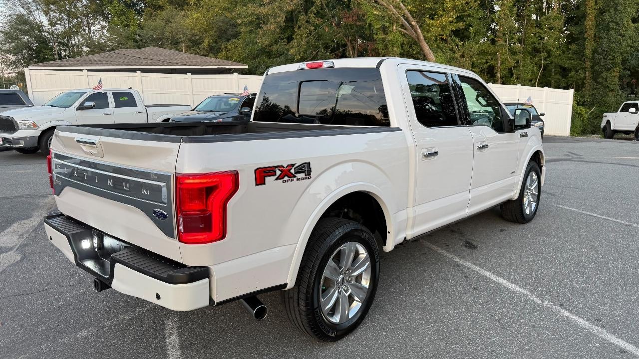 Ford F-150 Platinum SuperCrew 5.5-ft. Bed 4WD 2017