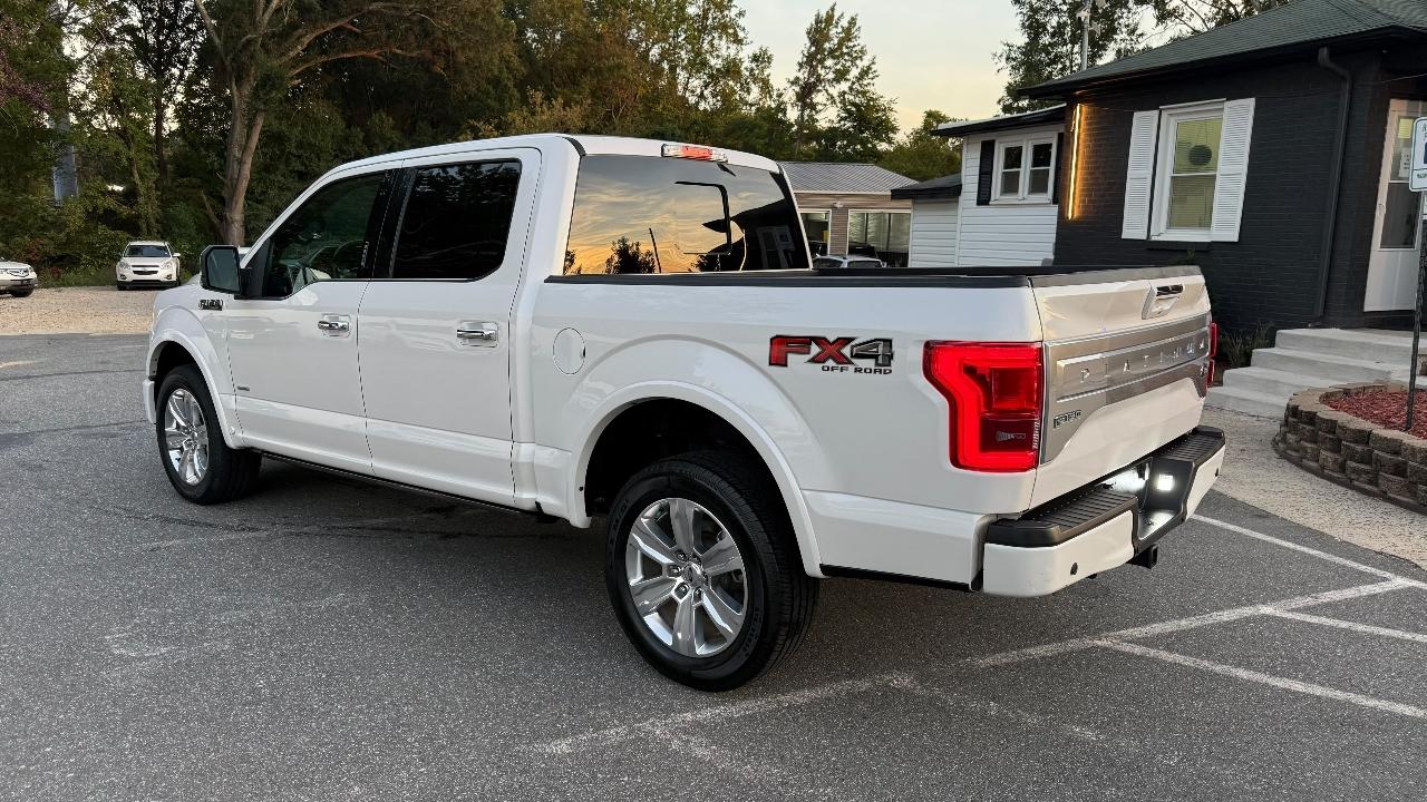 Ford F-150 Platinum SuperCrew 5.5-ft. Bed 4WD 2017