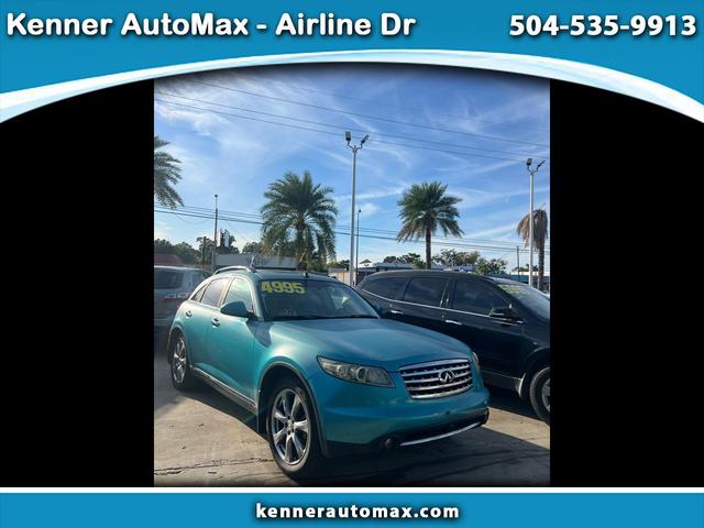 Blue 2006 INFINITI FX35 RWD SUV / Crossover Rear-Wheel Drive Automatic