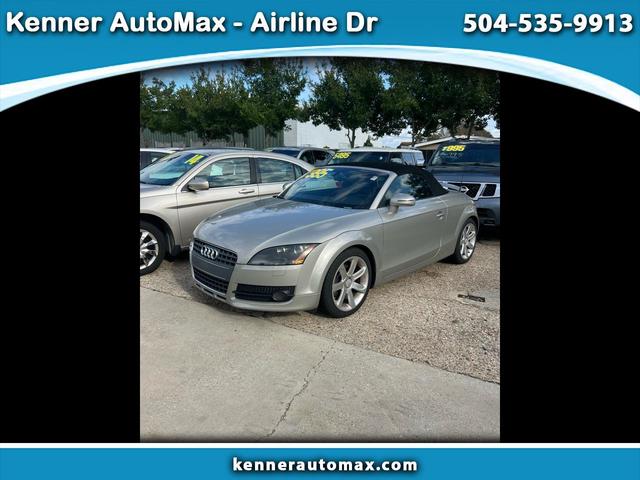 Silver 2008 Audi TT 2.0T Roadster FWD Convertible Front-Wheel Drive