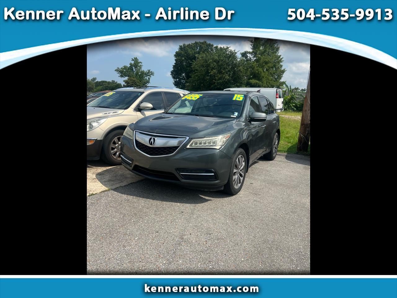 2015 Acura MDX 6-Spd AT w/Tech Package