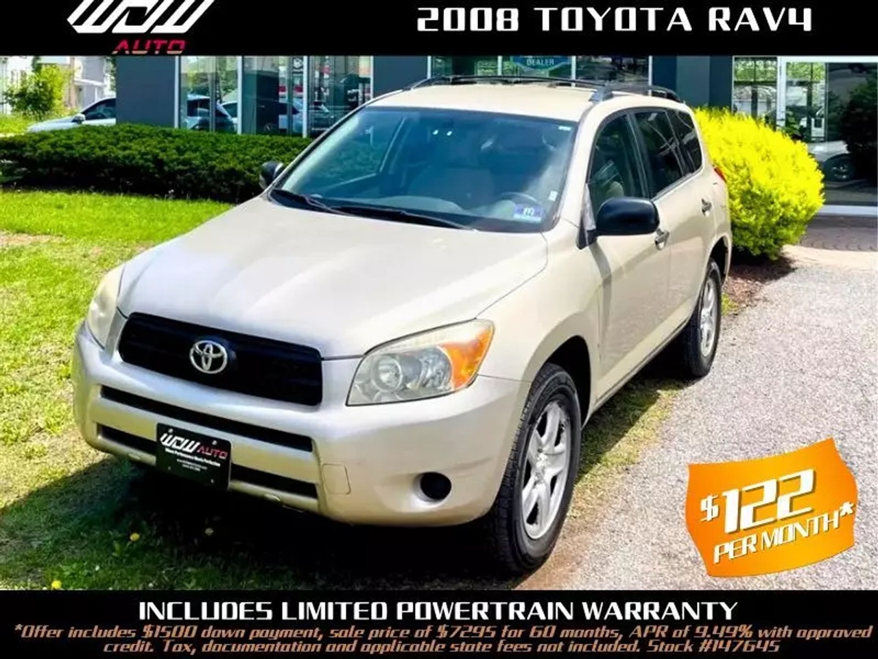 2008 Toyota RAV4 Base