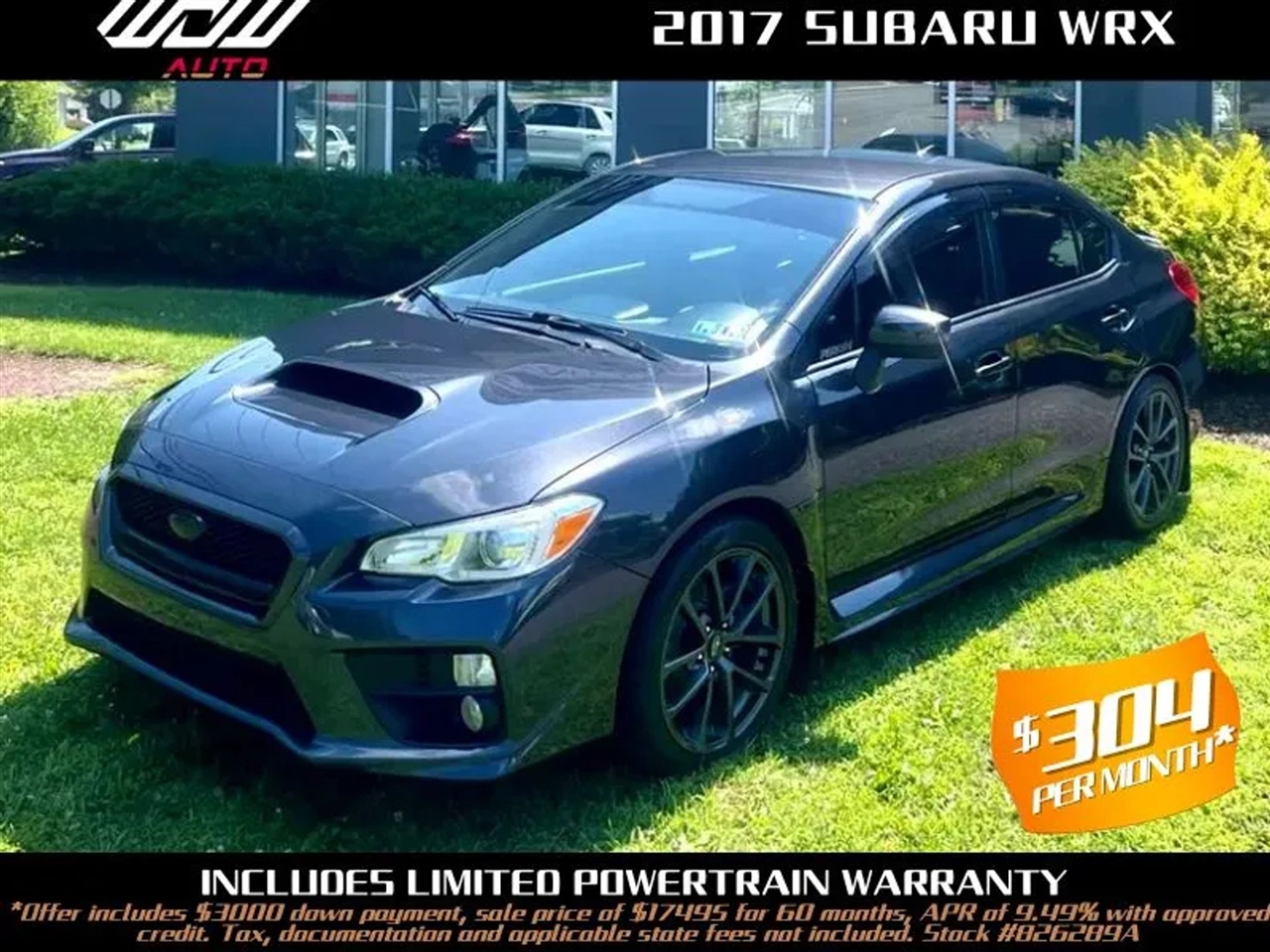 2017 Subaru WRX 4-Door