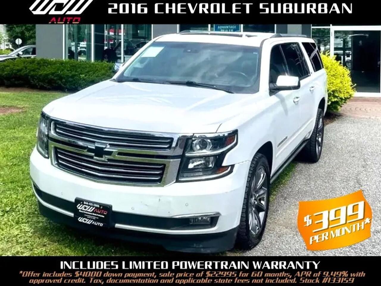 2016 Chevrolet Suburban LTZ 4WD