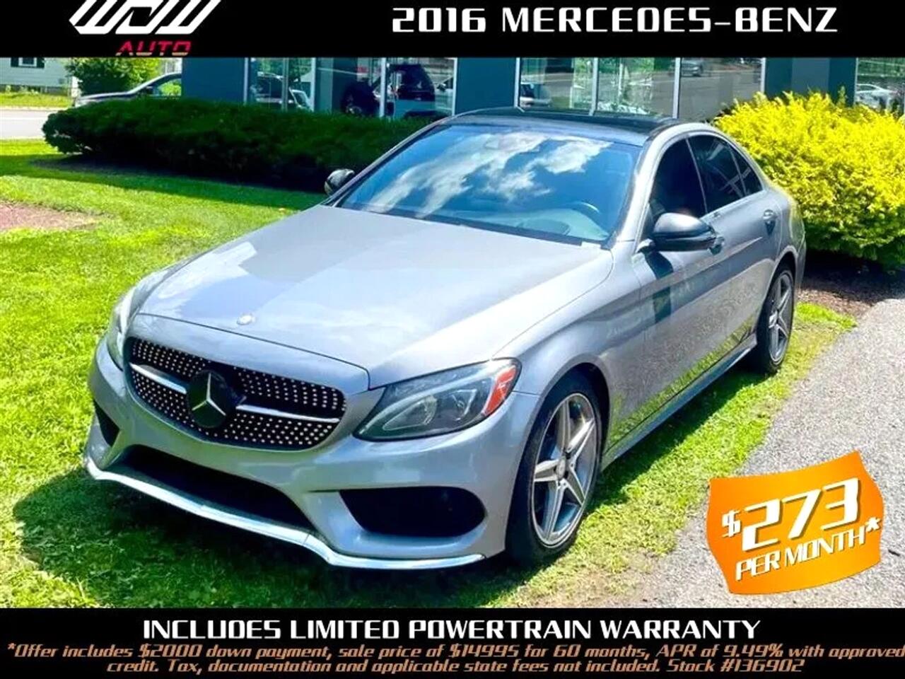 2016 Mercedes-Benz C-Class C300 4MATIC Sedan