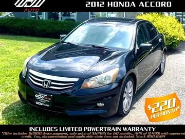 2012 Honda Accord EX V6 sedan AT