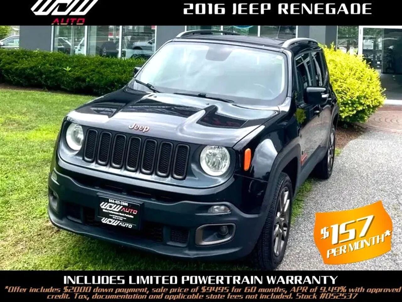 2016 Jeep Renegade Latitude 4WD
