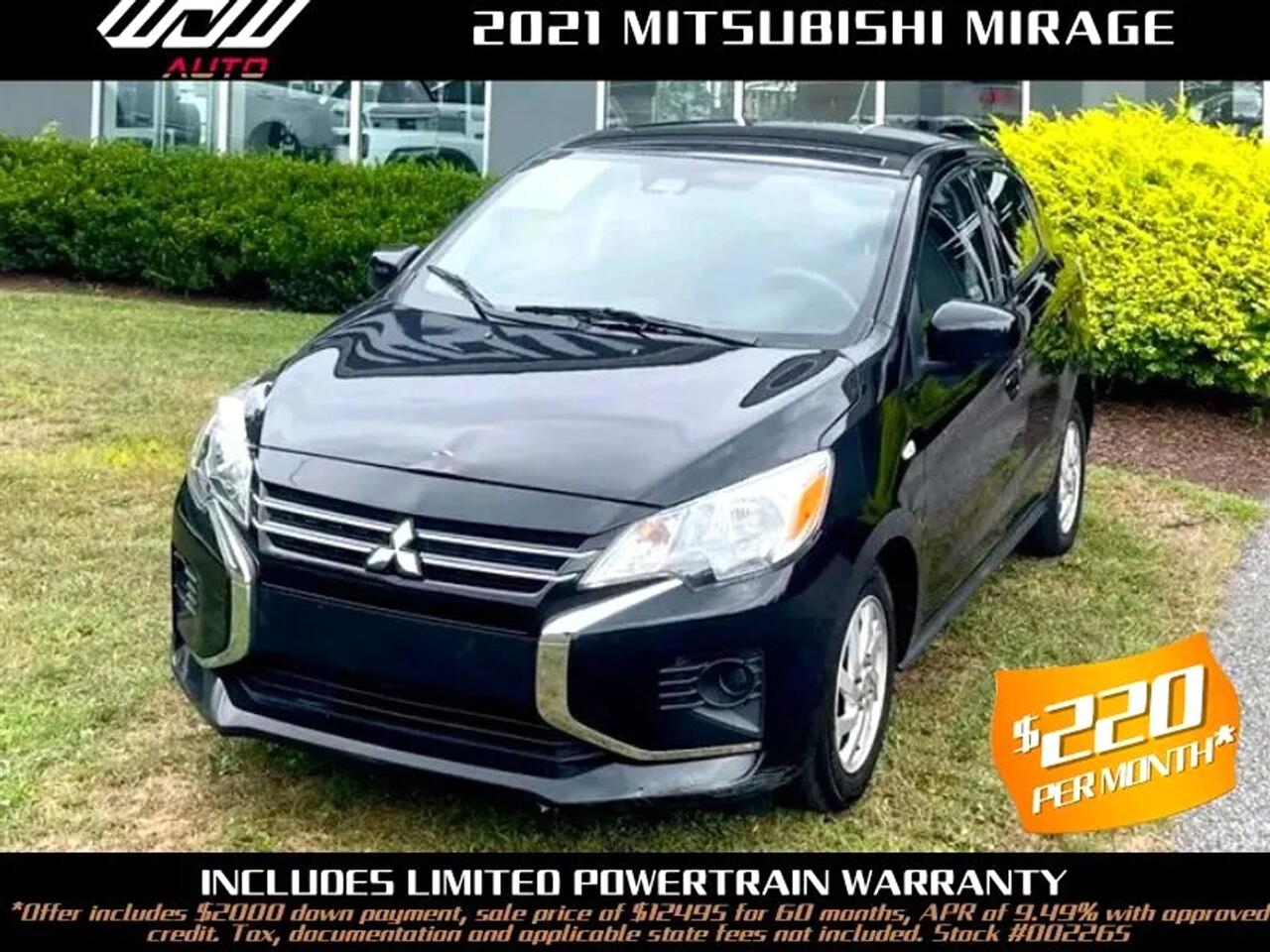 2021 Mitsubishi Mirage LE