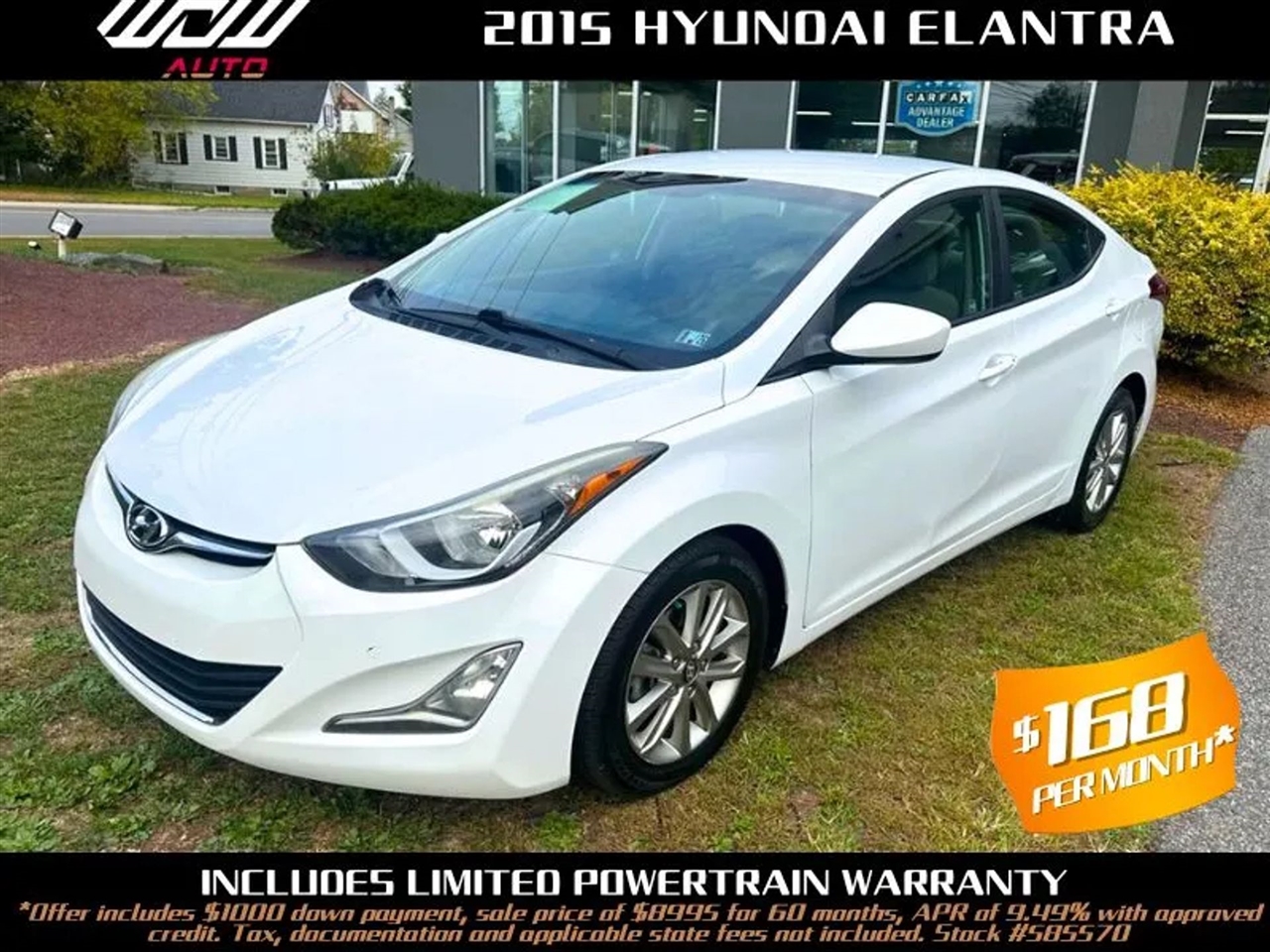 2015 Hyundai Elantra SE 6AT