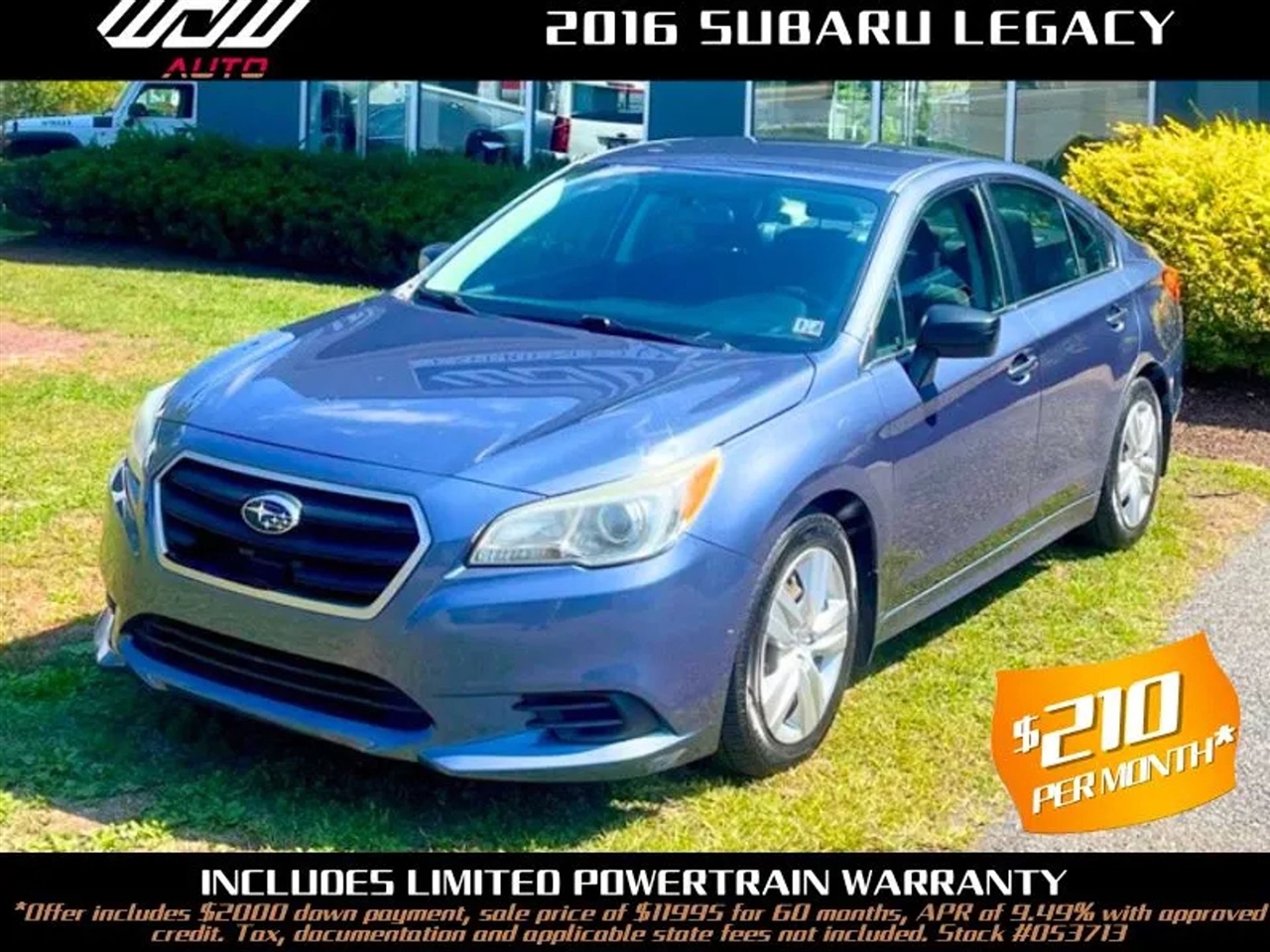2016 Subaru Legacy 2.5i