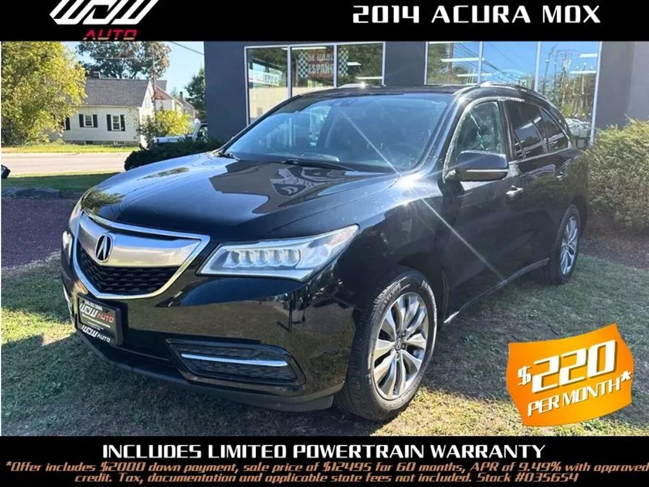 2014 Acura MDX SH-AWD 6-Spd AT w/Tech Package