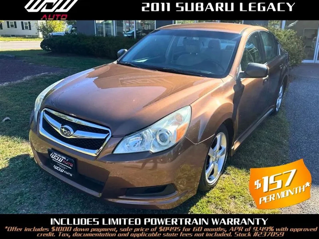 2011 Subaru Legacy 2.5i