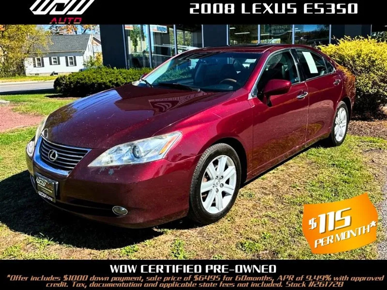 2008 Lexus ES 350
