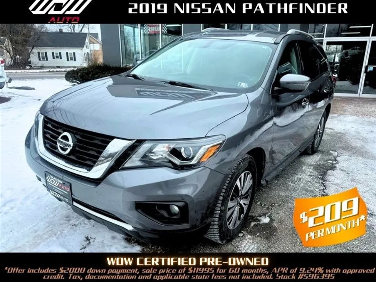 2019 Nissan Pathfinder SV