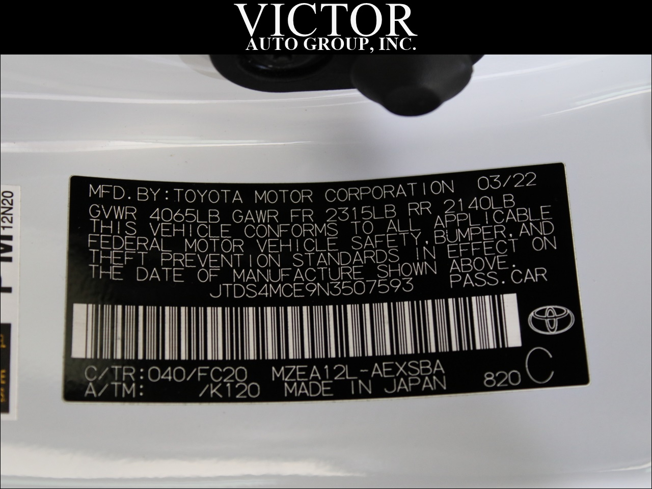 Toyota Corolla SE 2022