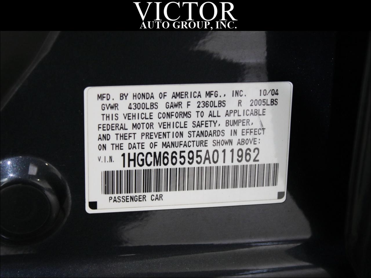 Honda Accord EX V6 2005