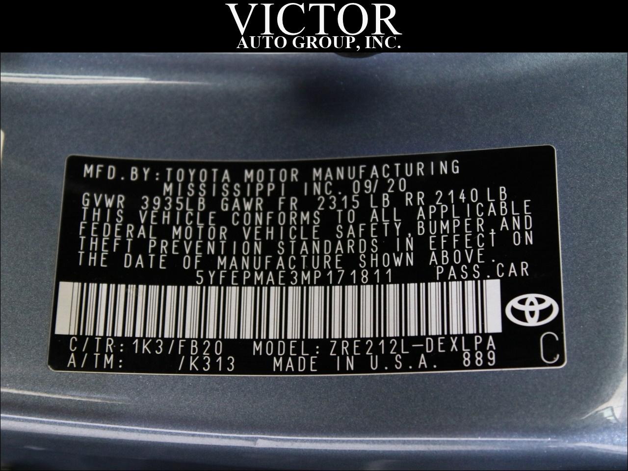 Toyota Corolla LE 2021