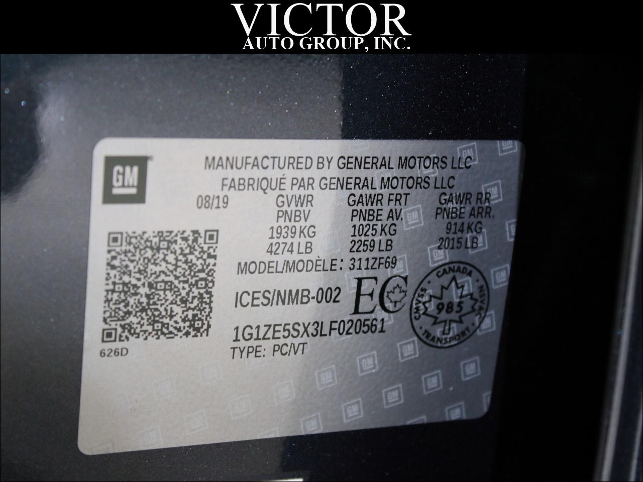 Chevrolet Malibu Premier 2020