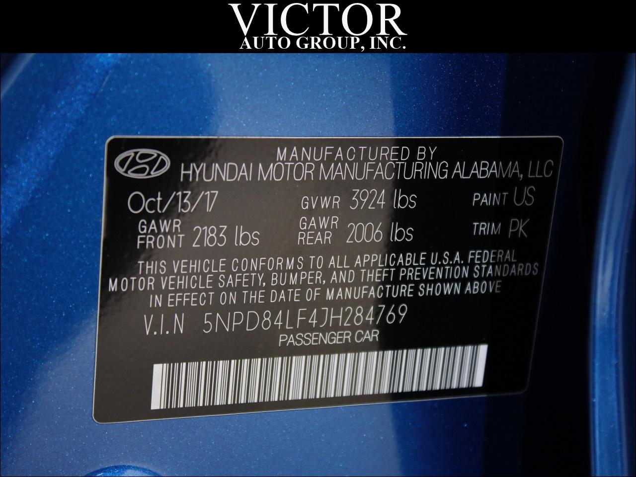 Hyundai Elantra SEL 2018