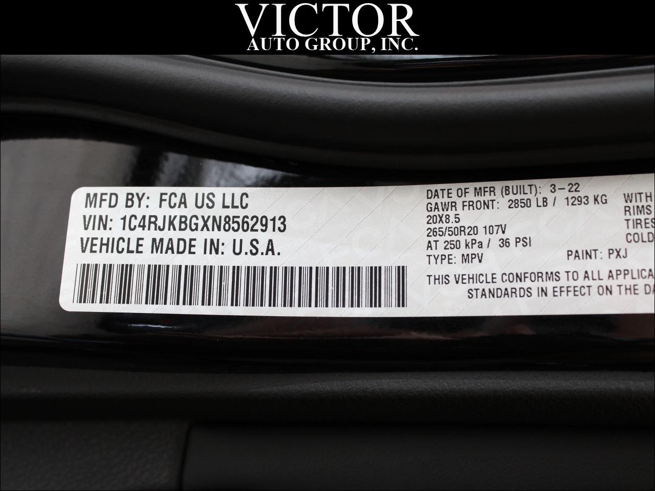 Jeep Grand Cherokee L Limited 4WD 2022