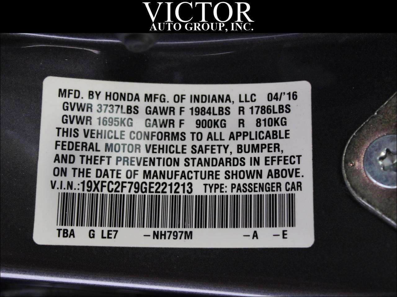 Honda Civic EX 2016