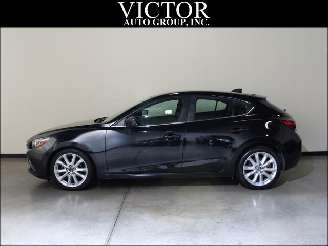 Black 2014 Mazda MAZDA3 Hatchback Front-Wheel Drive Automatic